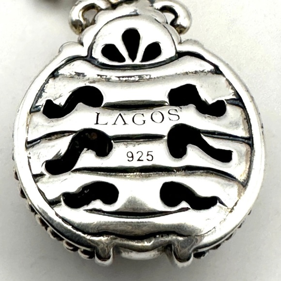 Lagos Rare Wonders Silver Ladybug Pendant Necklace - Picture 8 of 10